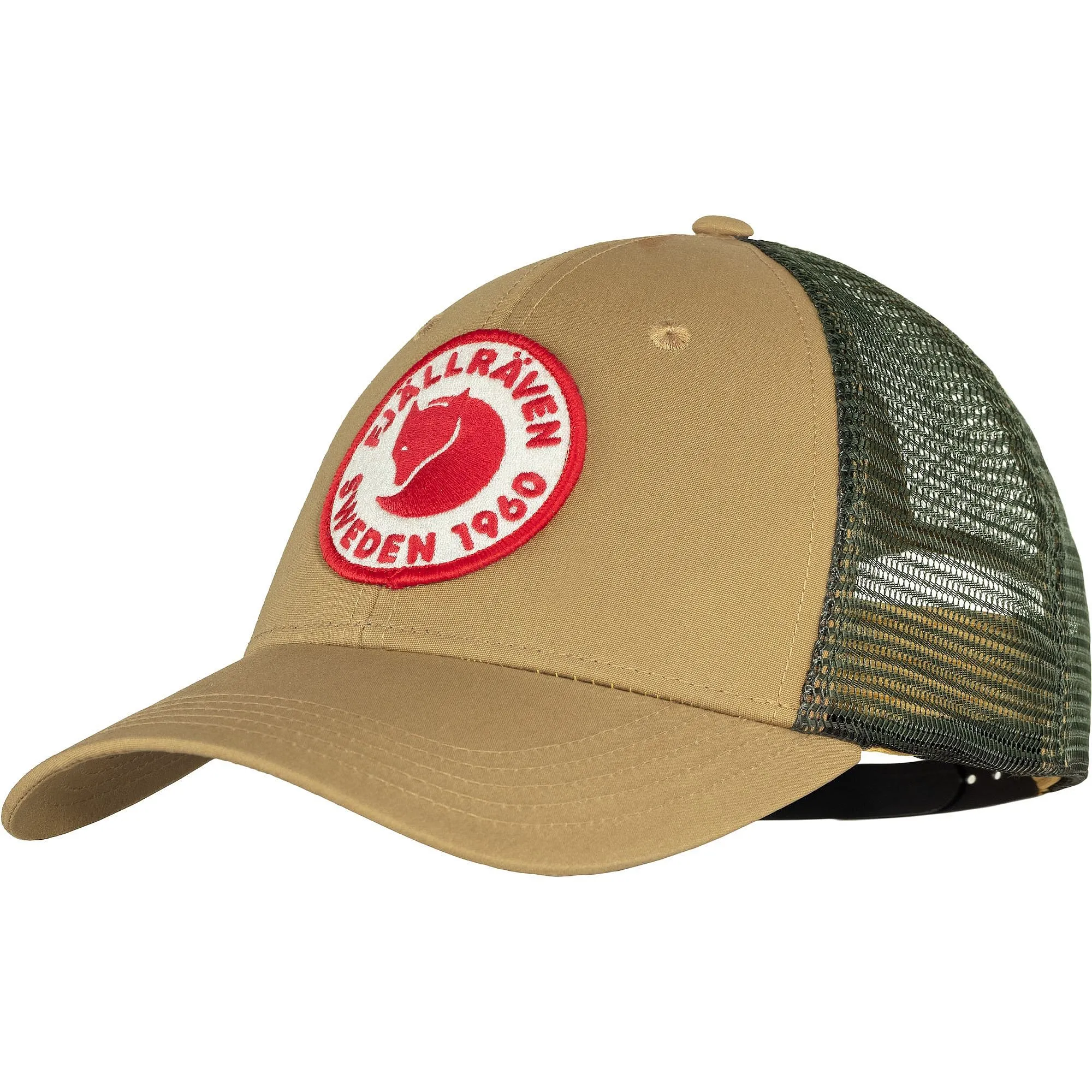 gorra con visera Fjällräven 1960 Logo Langtradarkeps - 232/Buckwheat Brown