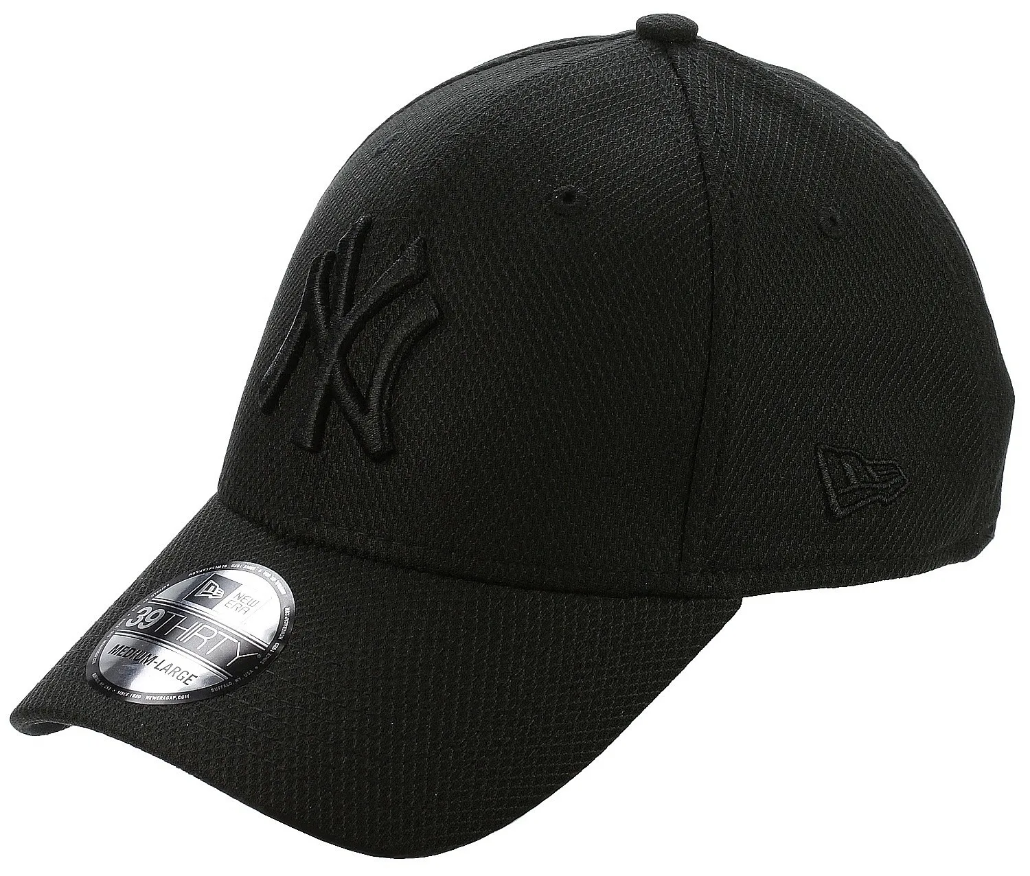 gorra con visera New Era 39T Diamond Era MLB New York Yankees - Black/Black - men´s