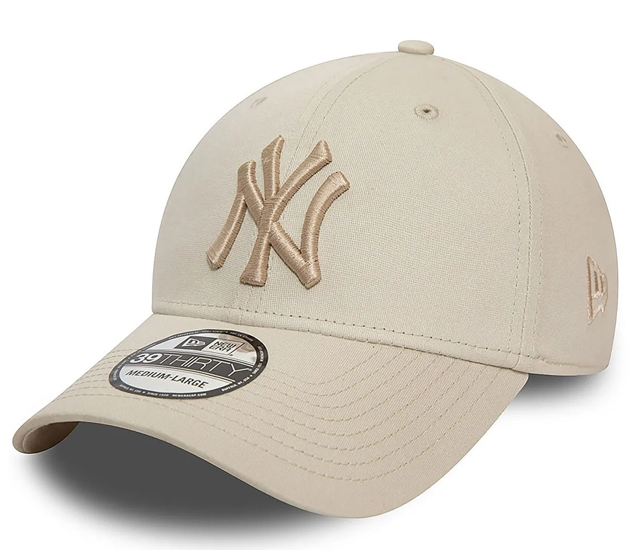 gorra con visera New Era 39T League Essential MLB New York Yankees - Stone/Light Beige - men´s