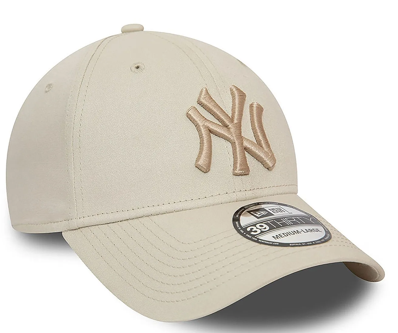 gorra con visera New Era 39T League Essential MLB New York Yankees - Stone/Light Beige - men´s