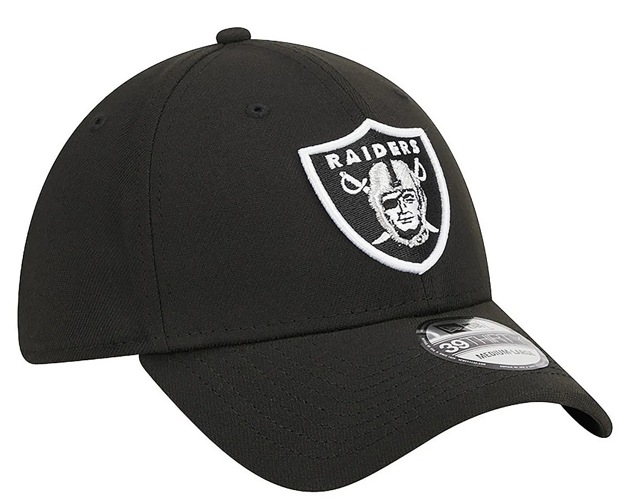 gorra con visera New Era 39T Team Logo NFL Las Vegas Raiders - Black - men´s