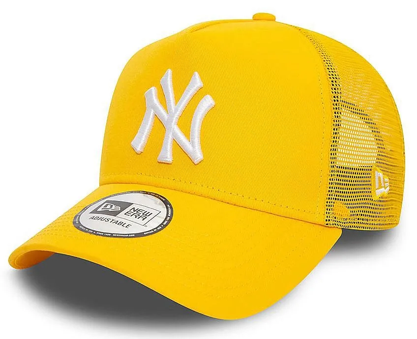 gorra con visera New Era 9FO AF League Ess.Trucker MLB New York Yankees - Yellow/White - men´s