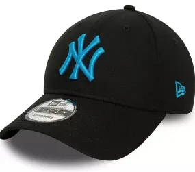 gorra con visera New Era 9FO Chyt League Ess. MLB New York Yankees Child - Black/Blue Azure - kid´s