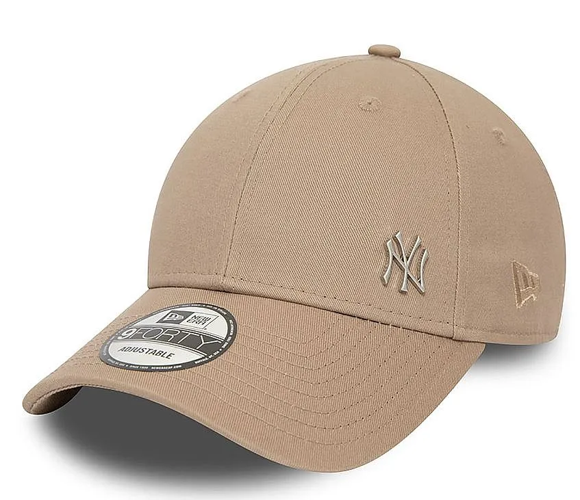 gorra con visera New Era 9FO Flawless Logo MLB New York Yankees - Light Brown - men´s