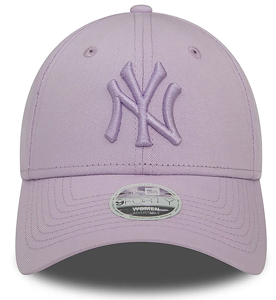 gorra con visera New Era 9FO League Essential MLB New York Yankees - Pastel Lilac/Pastel Lilac - women´s