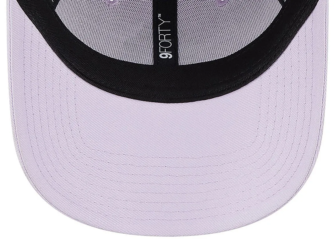 gorra con visera New Era 9FO League Essential MLB New York Yankees - Pastel Lilac/Pastel Lilac - women´s