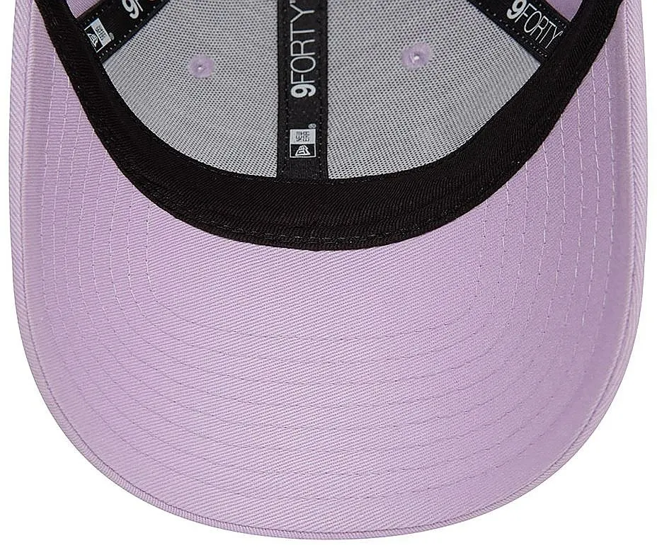 gorra con visera New Era 9FO Metallic Logo MLB New York Yankees - Pastel Lilac/Lilac - women´s