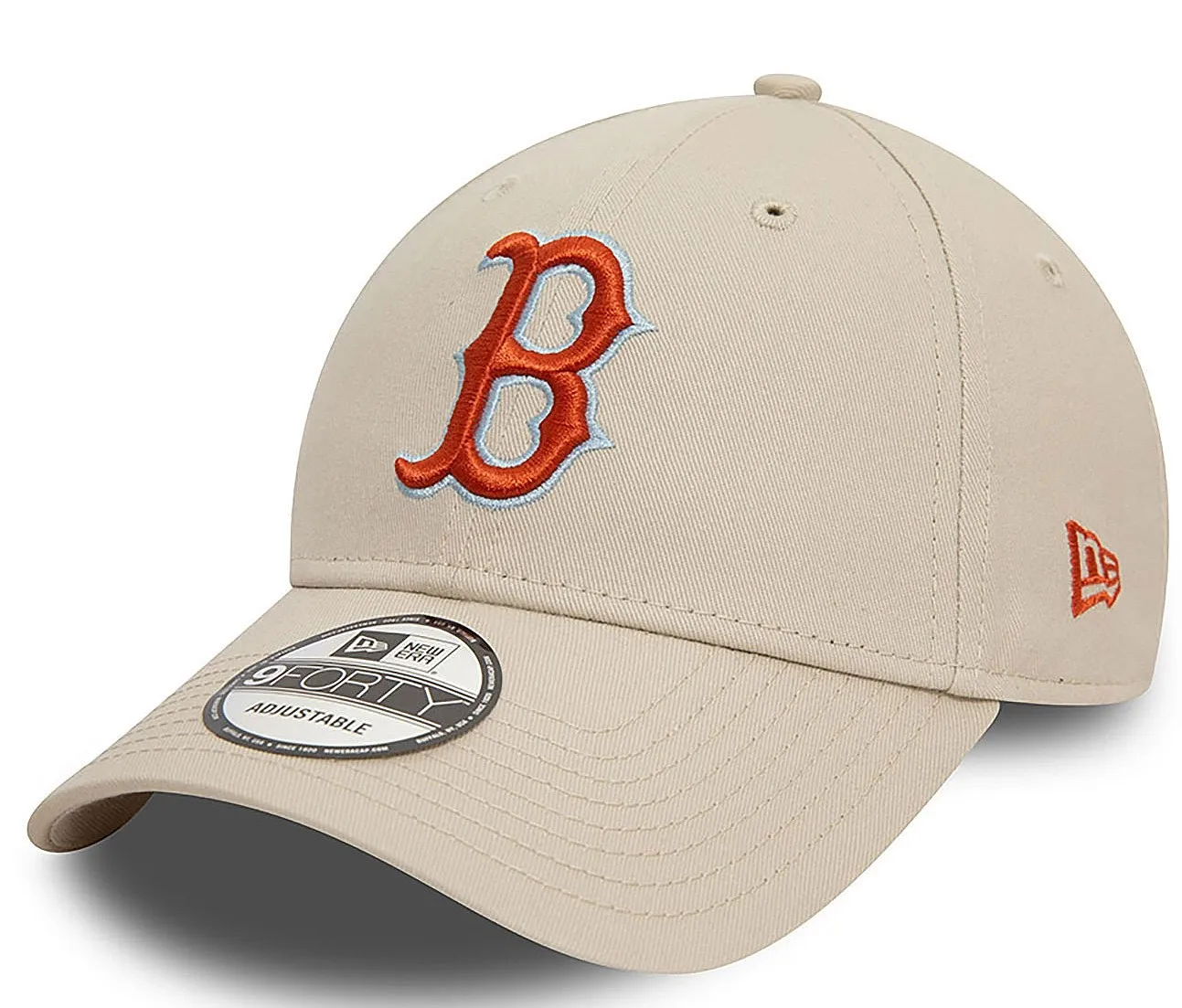 gorra con visera New Era 9FO Patch 9forty MLB Boston Red Sox - Stone - men´s