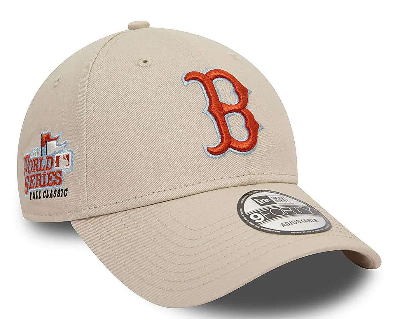 gorra con visera New Era 9FO Patch 9forty MLB Boston Red Sox - Stone - men´s