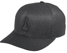 gorra con visera Nixon Deep Down FF Athletic Fit - Charcoal/Black - men´s