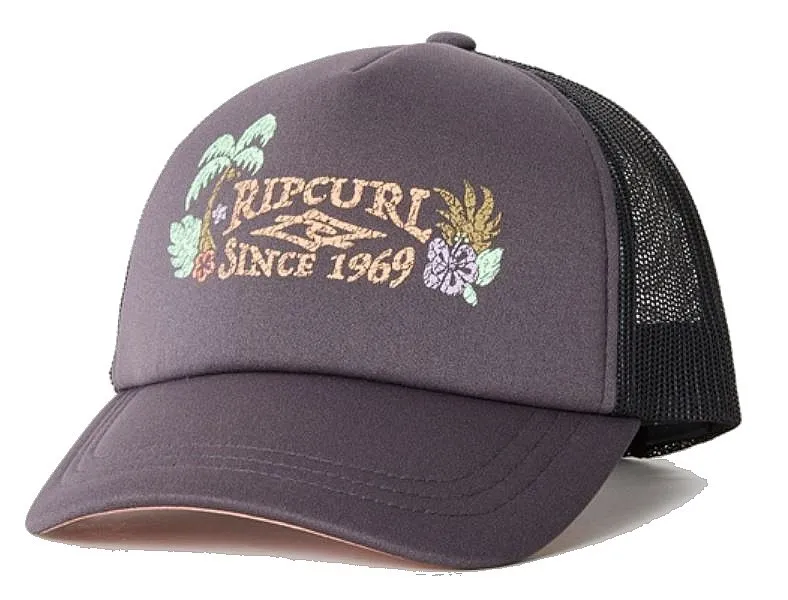 gorra con visera Rip Curl Tiki Tropics Desto Trucker - Rip Curl Washed - women´s