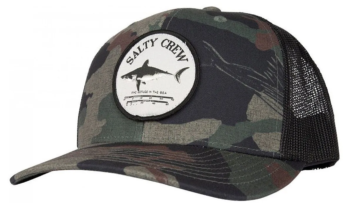 gorra con visera Salty Crew Bruce Retro Trucker - Salty Camo - men´s