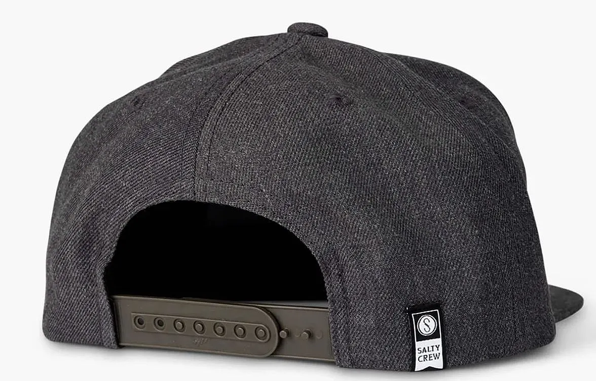 gorra con visera Salty Crew Rooster 6 Panel - Dark Heather Grey - men´s