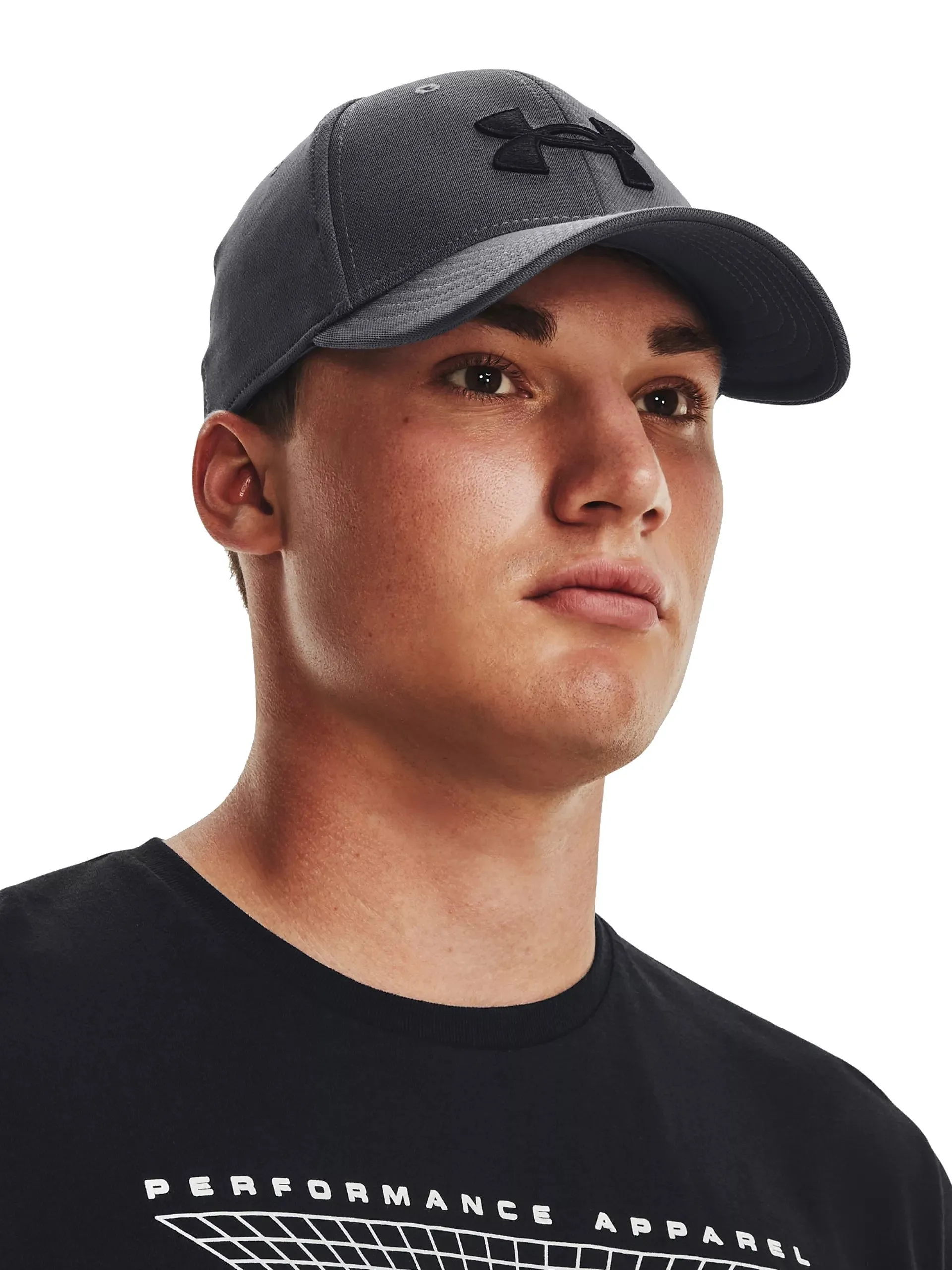 gorra con visera Under Armour Blitzing - 012/Pitch Gray/Black - men´s