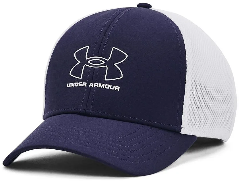 gorra con visera Under Armour Iso-Chill Driver Mesh - 410/Midnight Navy/White - men´s