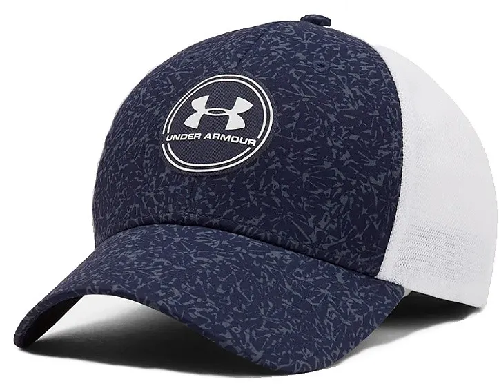 gorra con visera Under Armour Iso-Chill Driver Mesh Adj Trucker - Midnight Navy/White - men´s