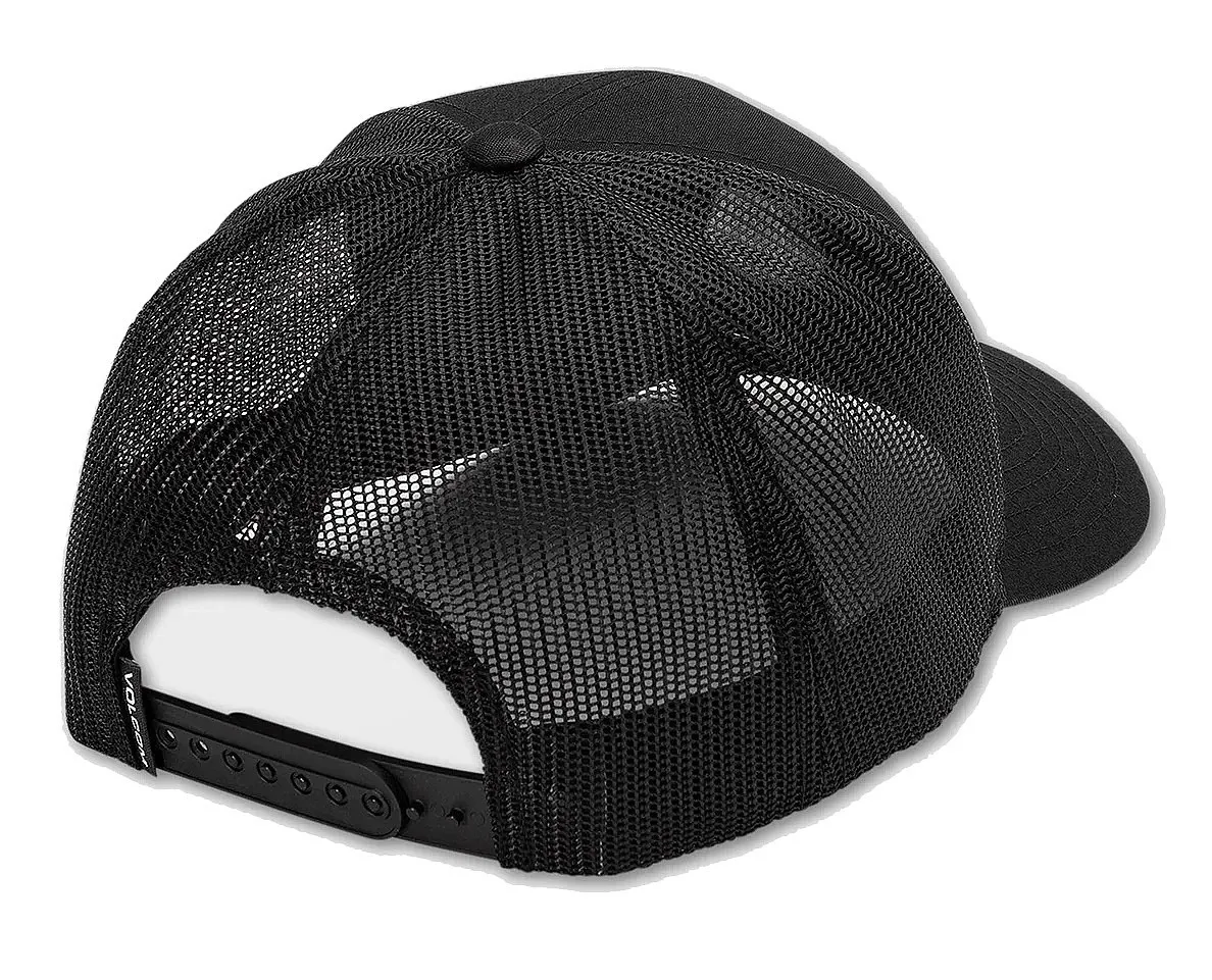 gorra con visera Volcom Full Stone Cheese Trucker - Black - men´s