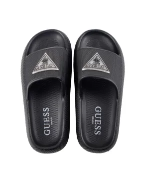 GUESS - Chanclas negras E4GZ27WG5X0 Mujer