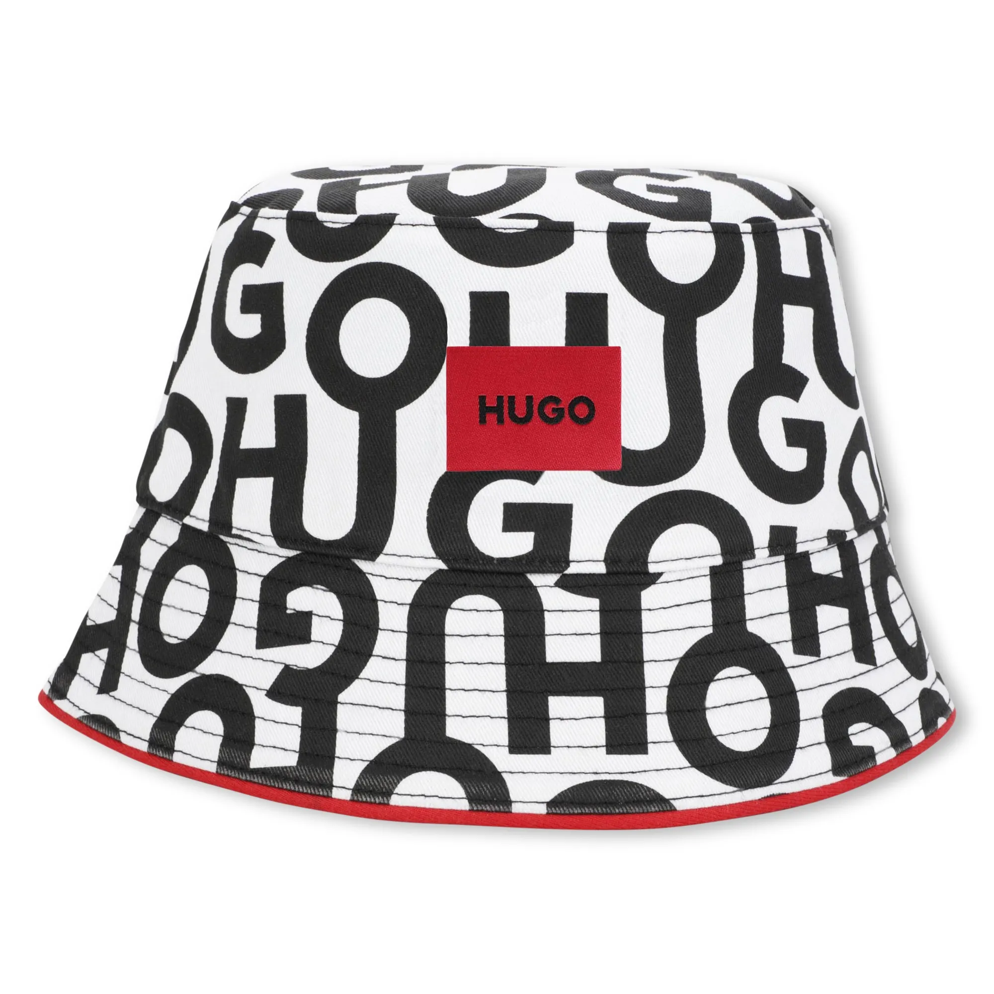 HUGO Gorro reversible de algodón