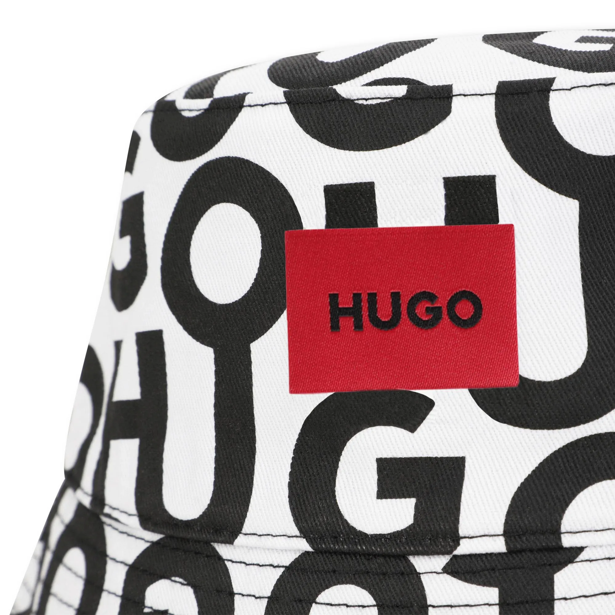 HUGO Gorro reversible de algodón