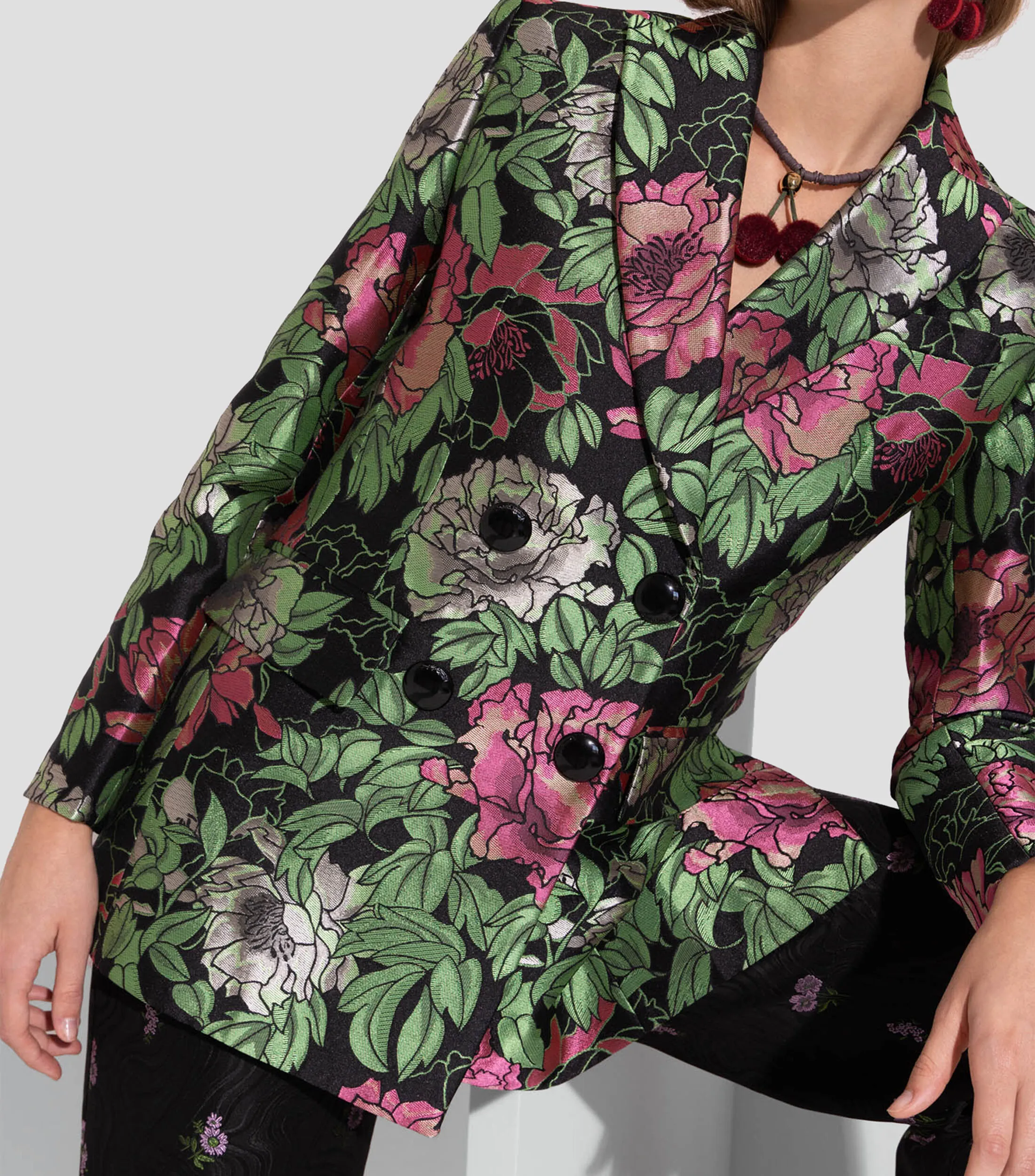 Jazmin Chebar Blazer estampado Mujer