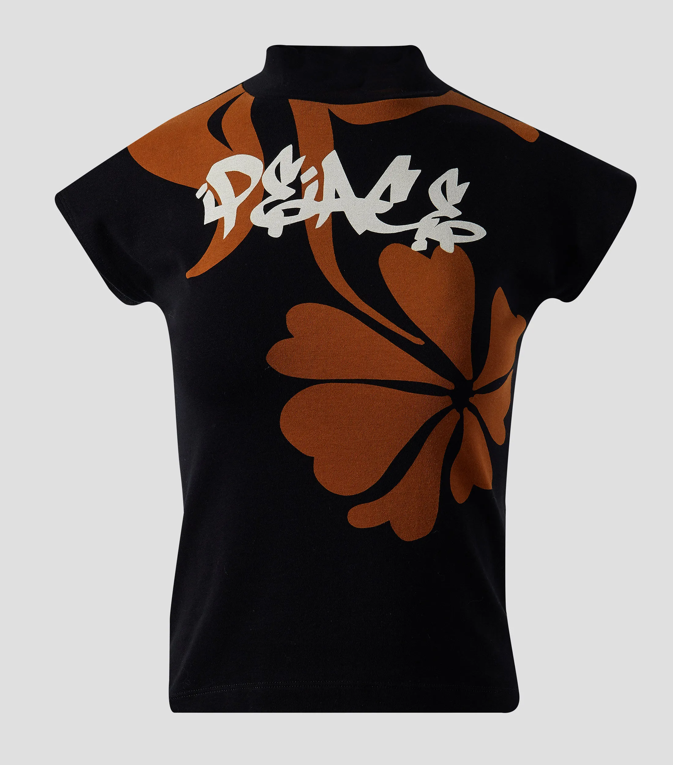 Jazmin Chebar Playera cuello alto manga corta con estampado Mujer