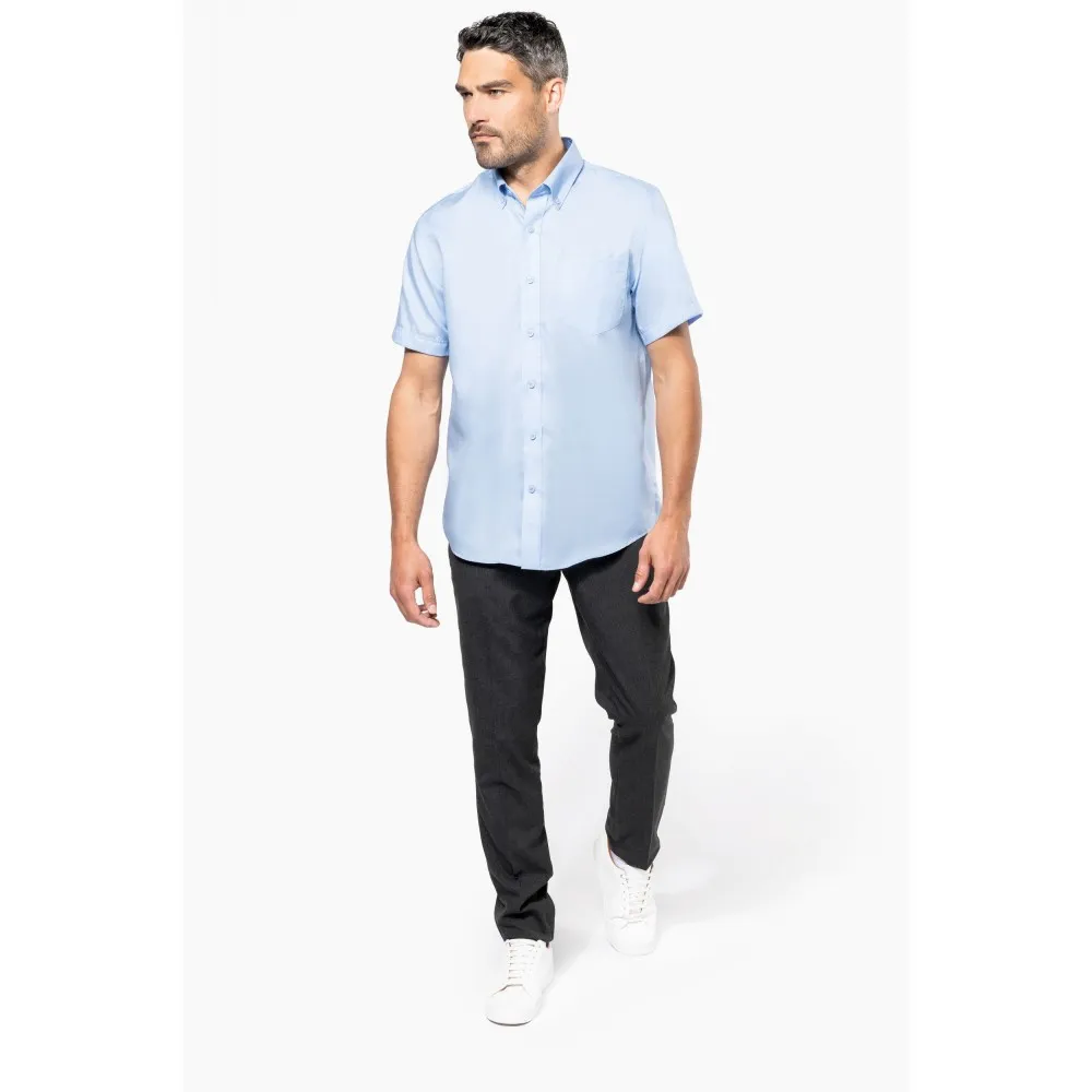 K539-CAMISA NO-PLANCHA MANGA CORTA HOMBRE