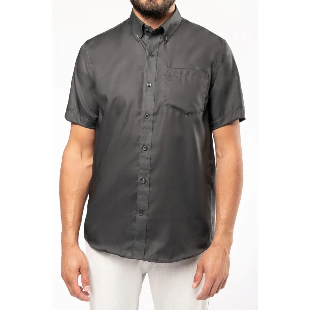 K539-CAMISA NO-PLANCHA MANGA CORTA HOMBRE