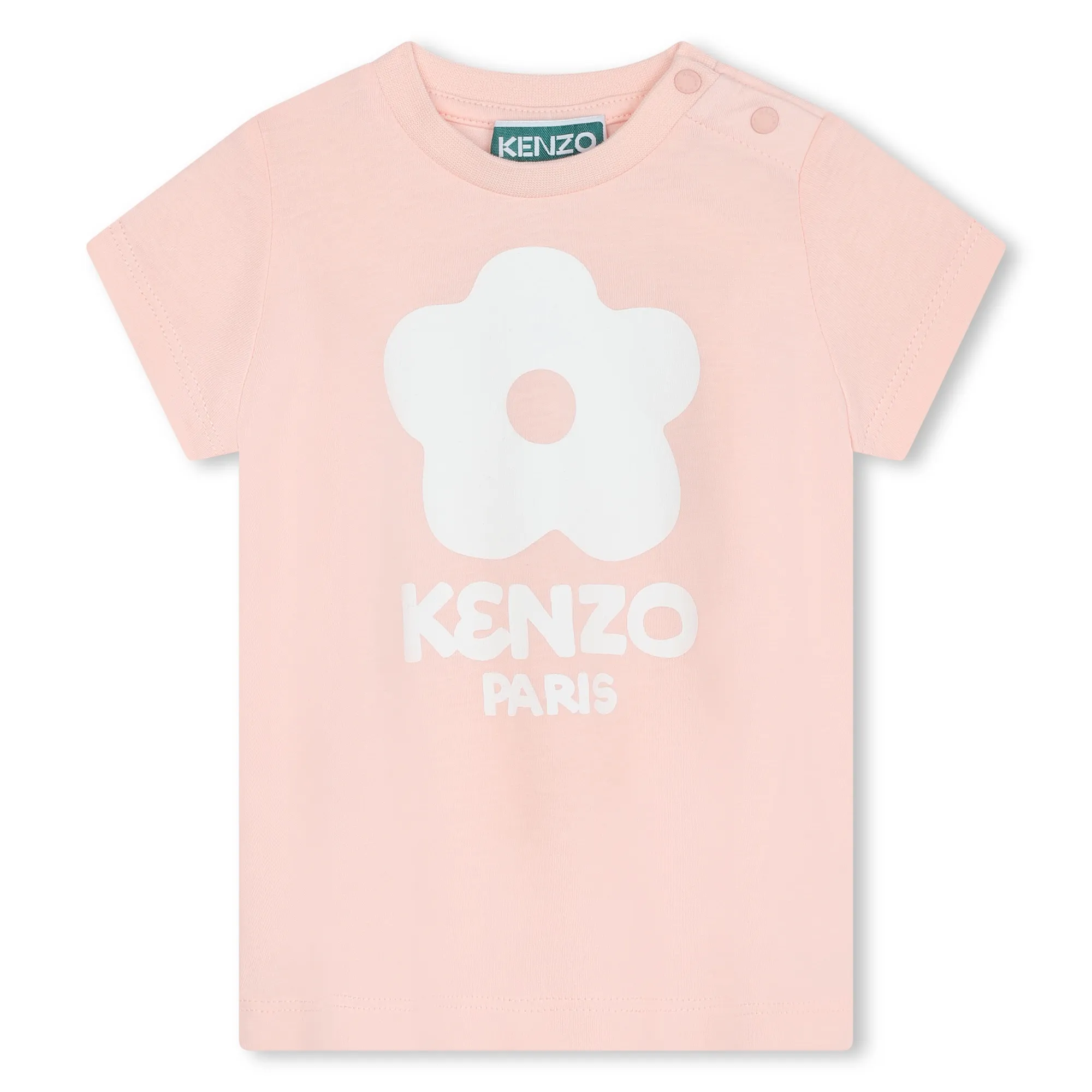 KENZO KIDS Camiseta algodón manga corta