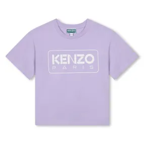 KENZO KIDS Camiseta manga corta y algodón