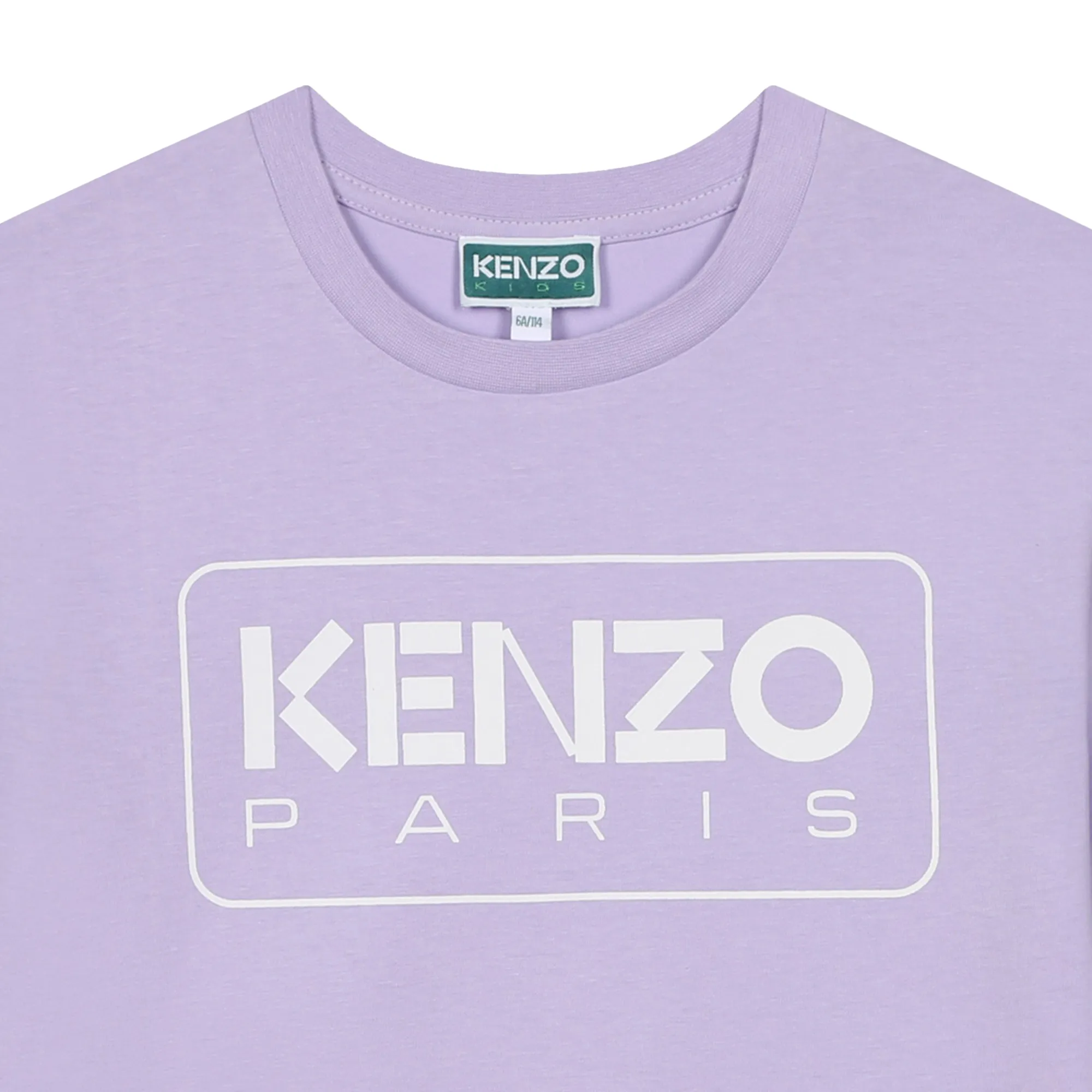 KENZO KIDS Camiseta manga corta y algodón