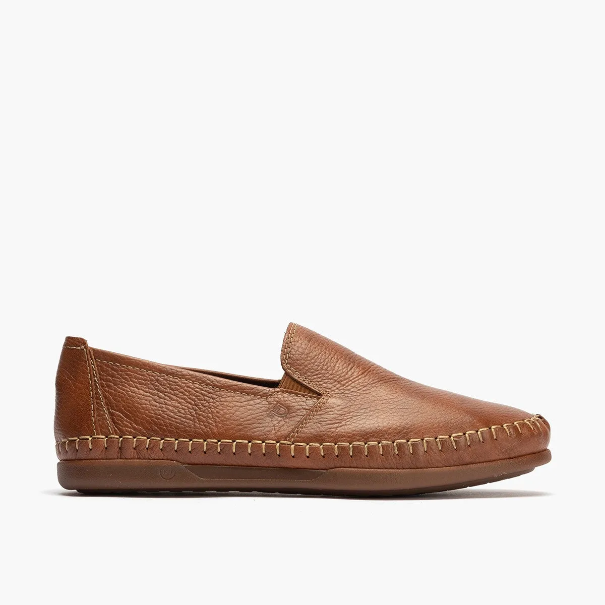 Kiowa slip on piel hombre marrón