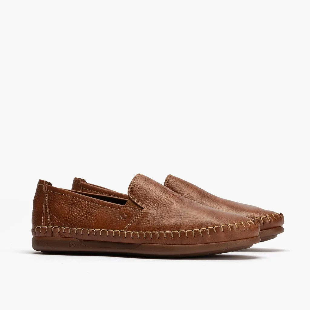 Kiowa slip on piel hombre marrón