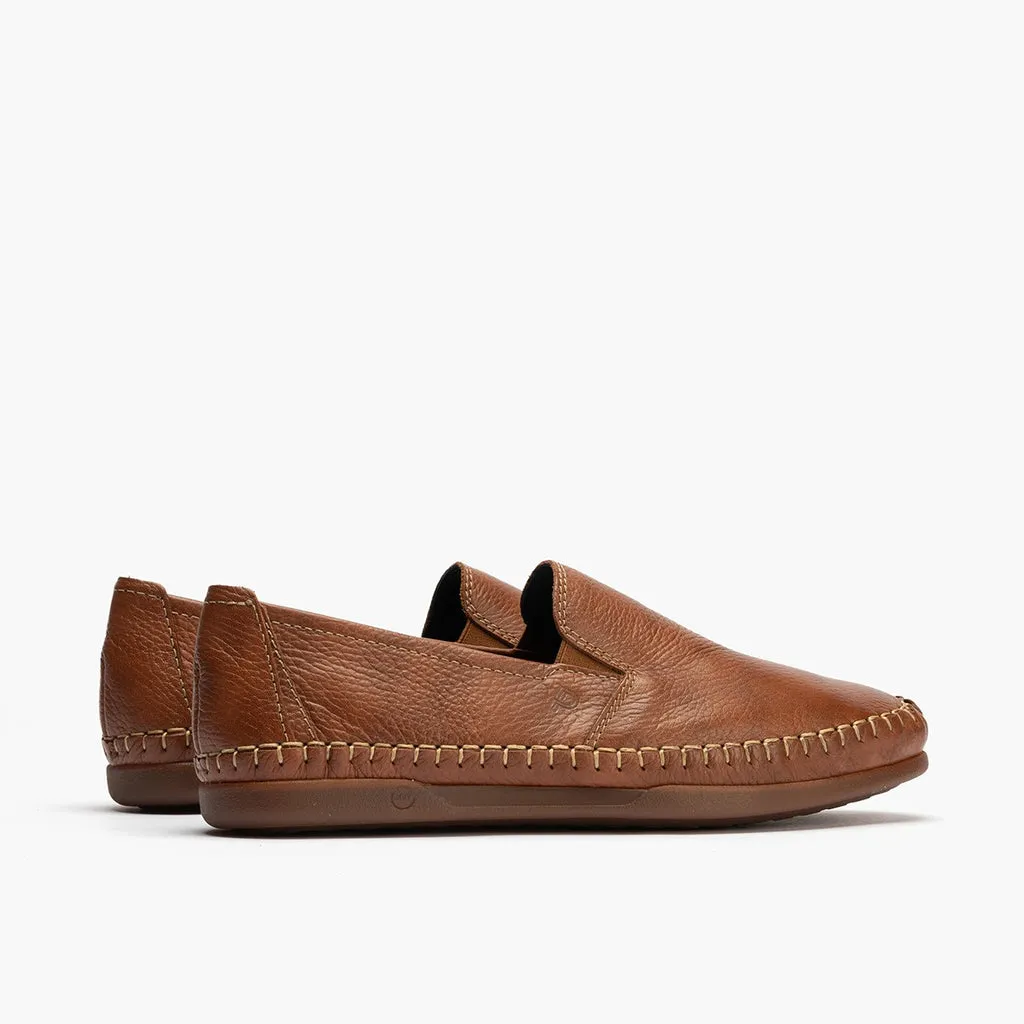 Kiowa slip on piel hombre marrón