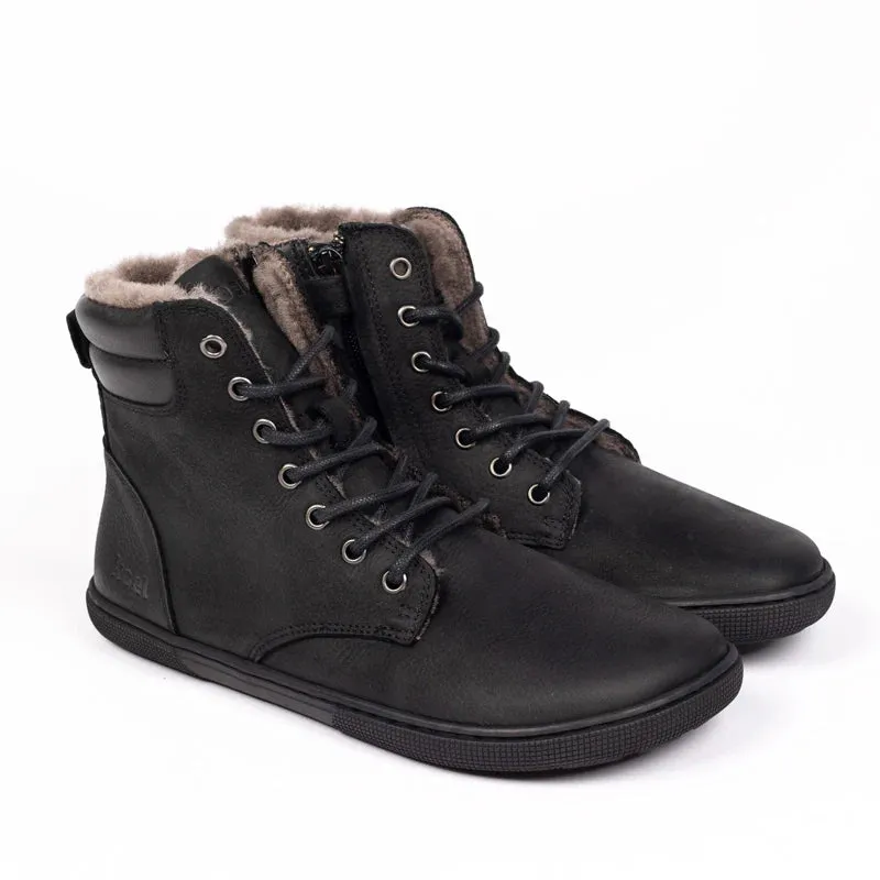 Koel - Florence Hydro Lambswool Black - Botas Barefoot