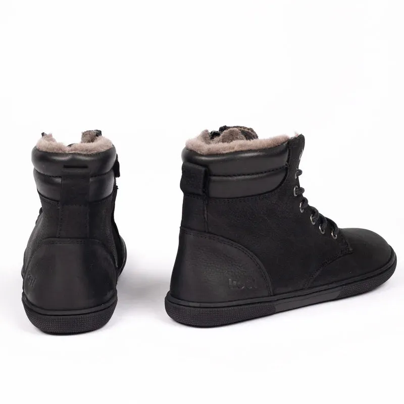 Koel - Florence Hydro Lambswool Black - Botas Barefoot