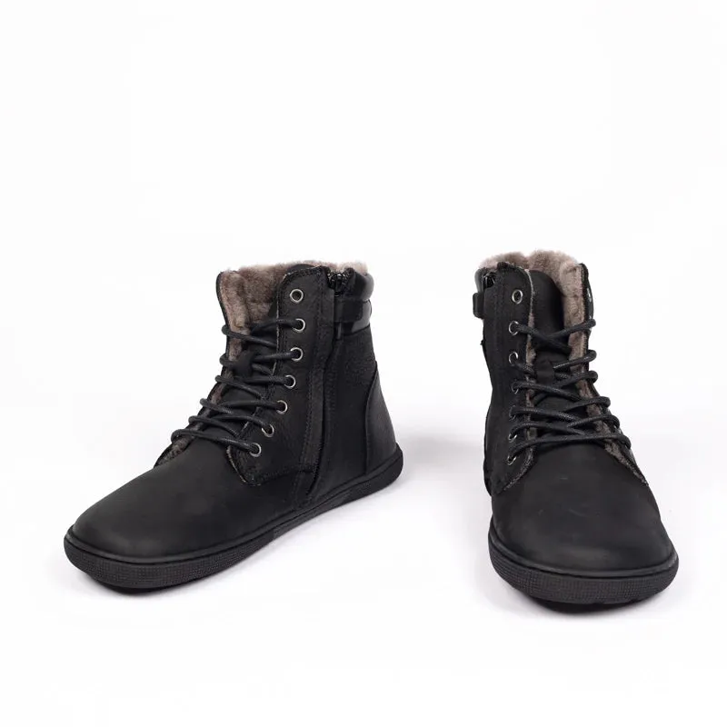 Koel - Florence Hydro Lambswool Black - Botas Barefoot