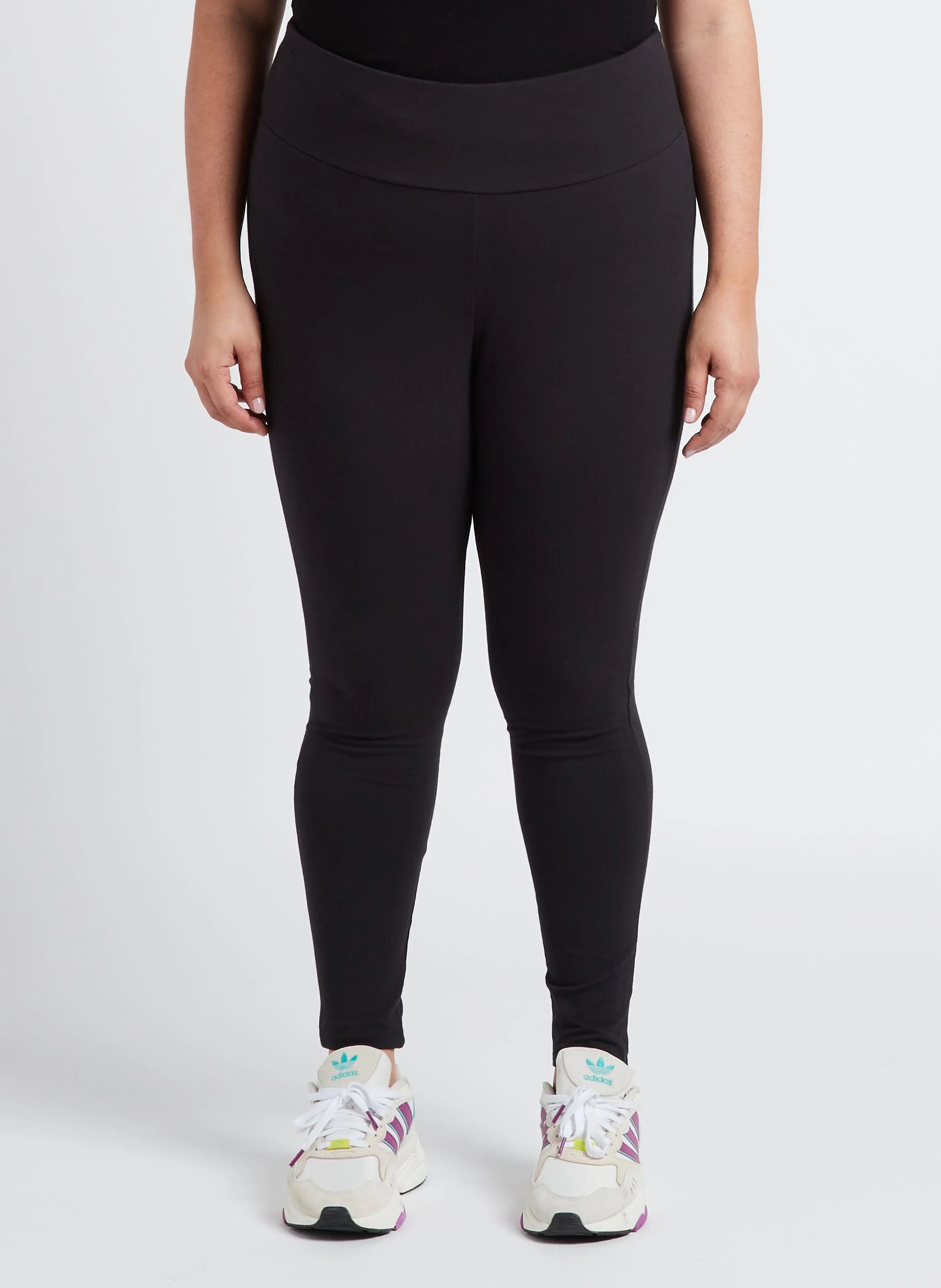 Legging deportivo de algodón en negro