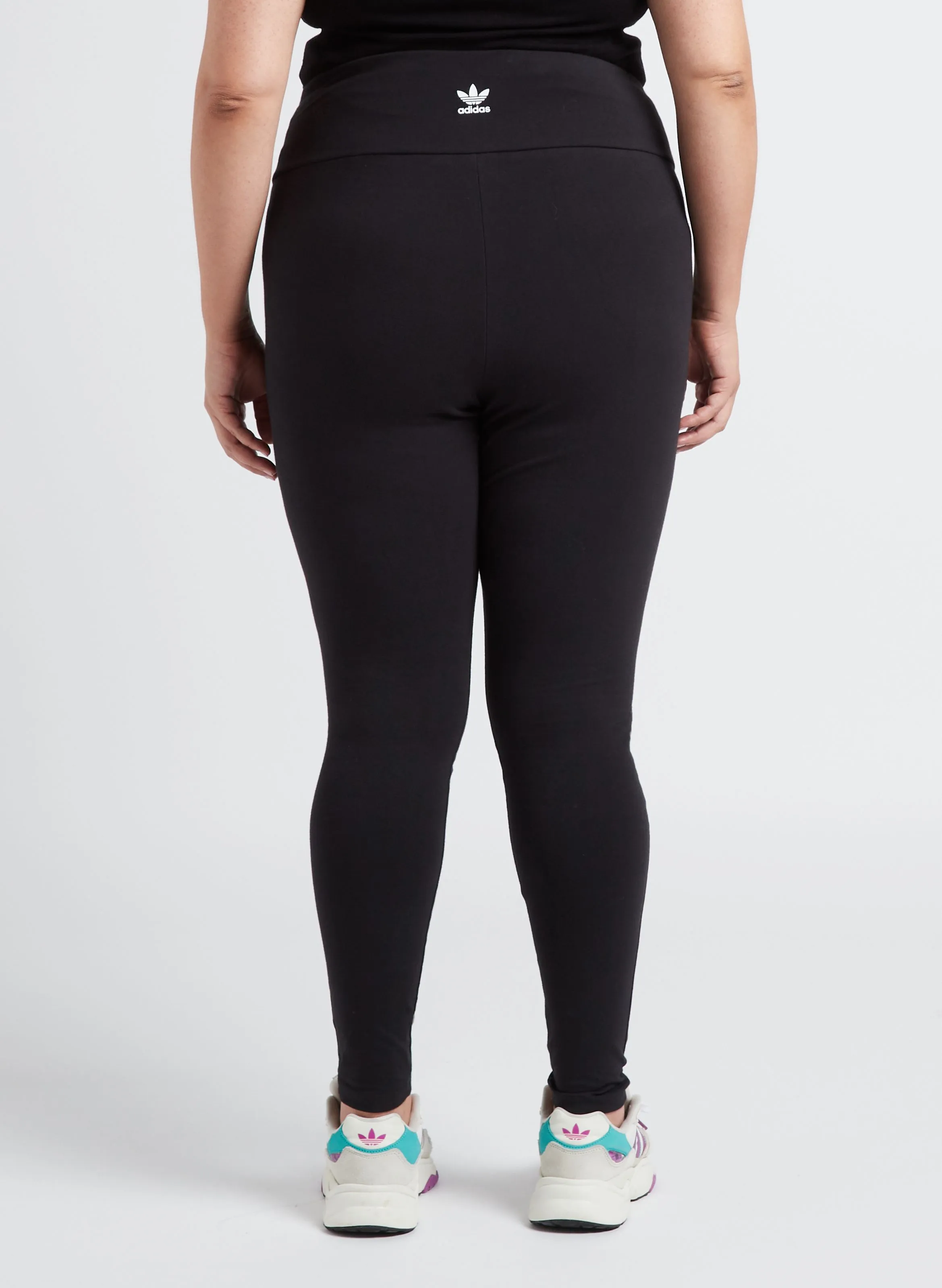 Legging deportivo de algodón en negro