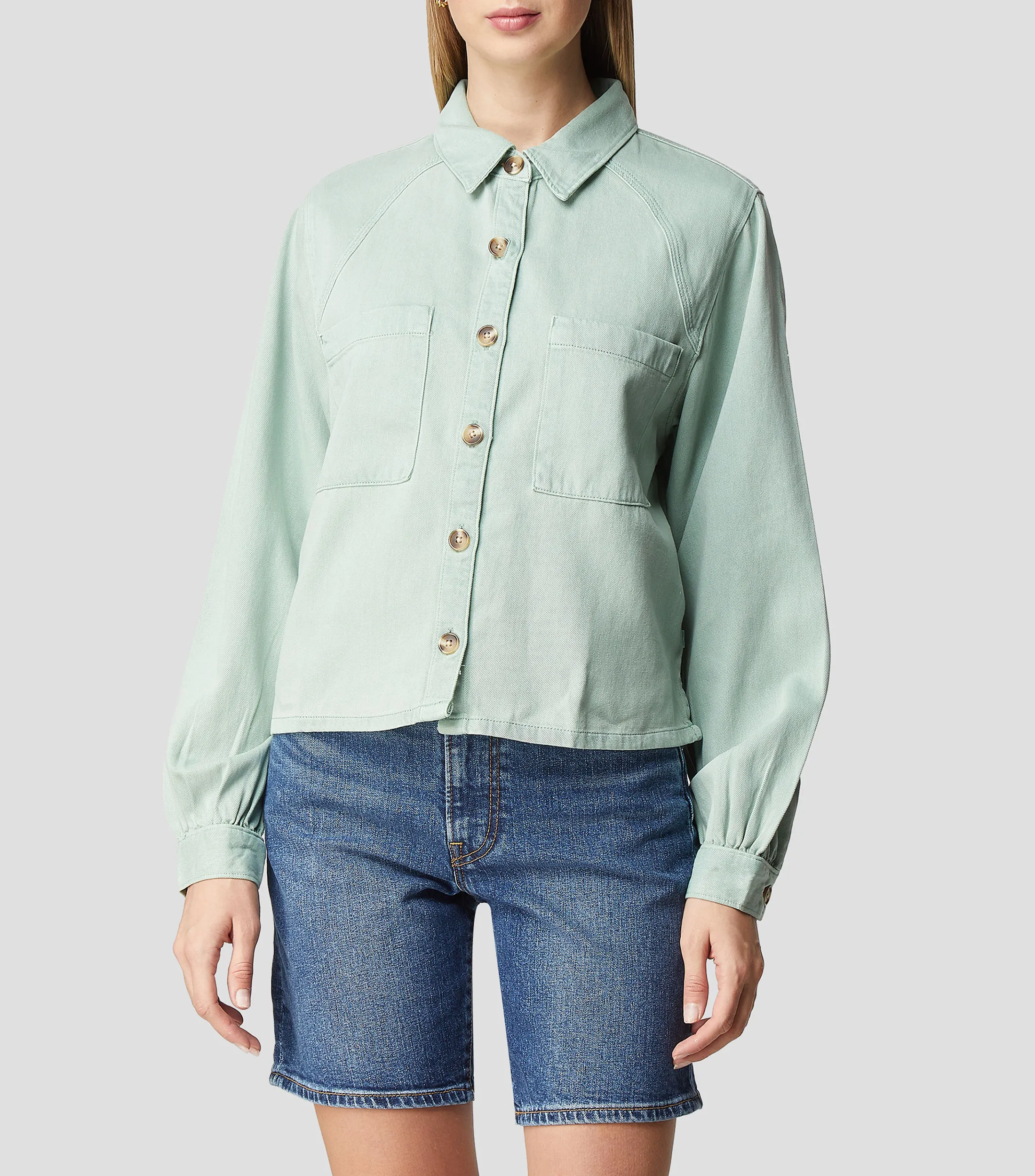 Levi's Camisa cuello camisero manga larga Mujer