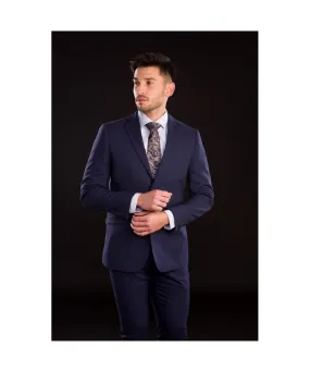 Lino Clemente – Traje azul marino Slim fit