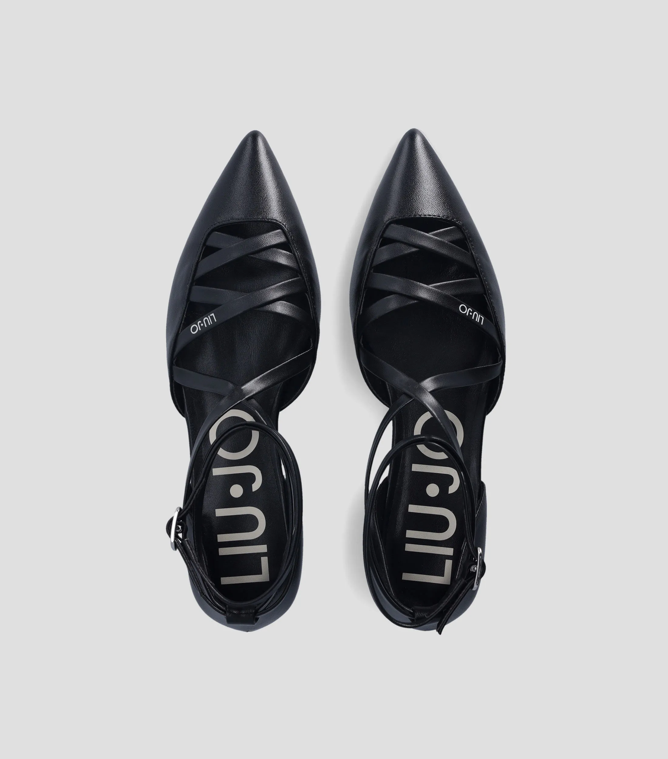 Liu Jo Flats en piel con tiras Mujer