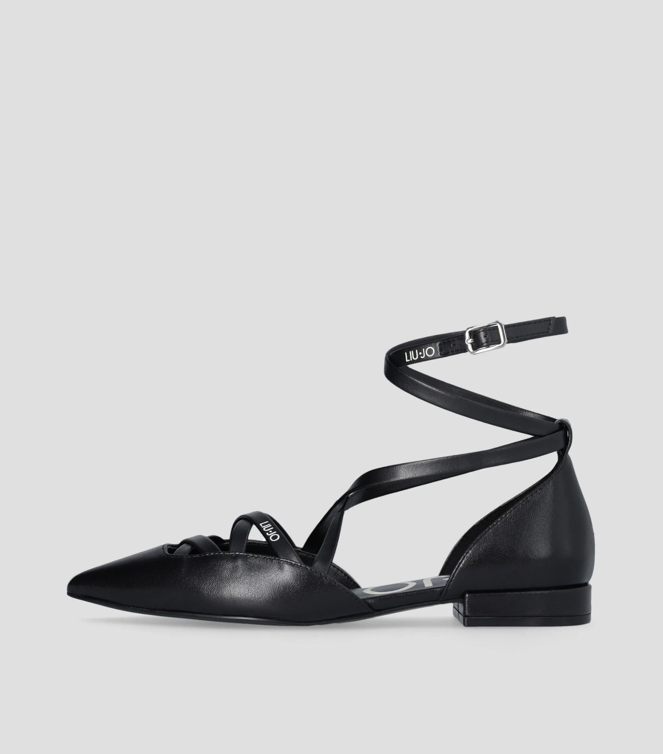 Liu Jo Flats en piel con tiras Mujer