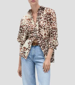 Mango Camisa de manga larga Mujer