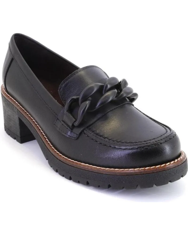 Mocasines PITILLOS  de Mujer 2720-23 MOCASINES DE MUJER PIEL  NEGRO