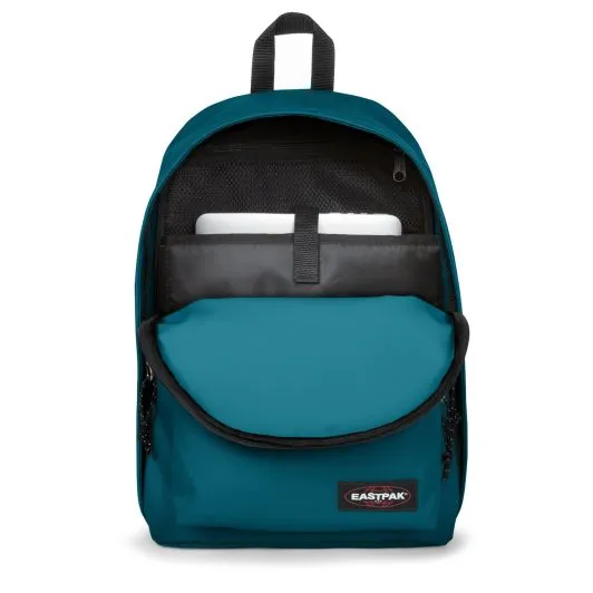 MOCHILA EASTPAK Out Of Office 27 litros con bolsillo ordenador EK7674D8 DEEP SKYE BLUE  azul verdoso