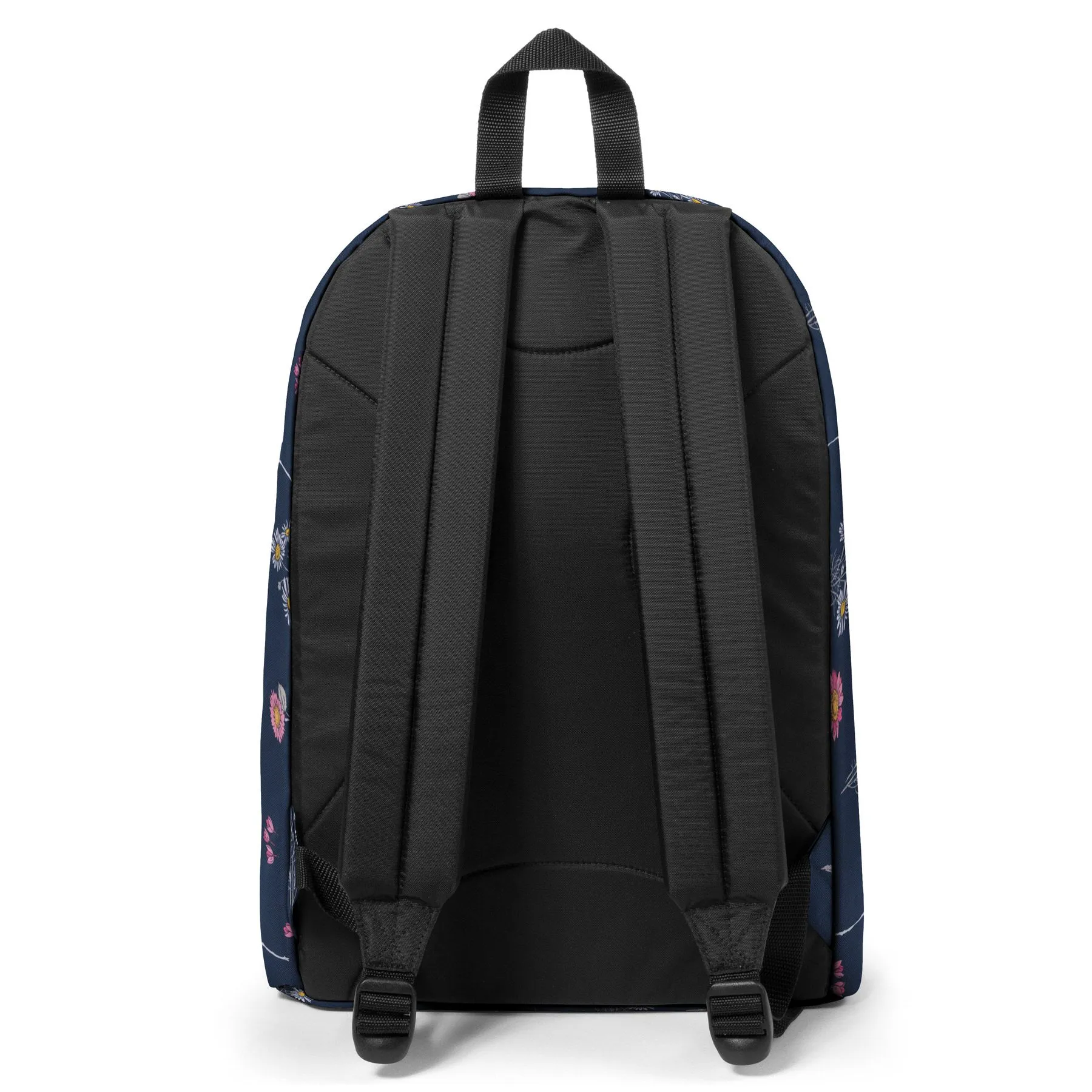 MOCHILA EASTPAK Out Of Office 27 litros con bolsillo ordenador EK767J33 Wild Navy azul flores rosas