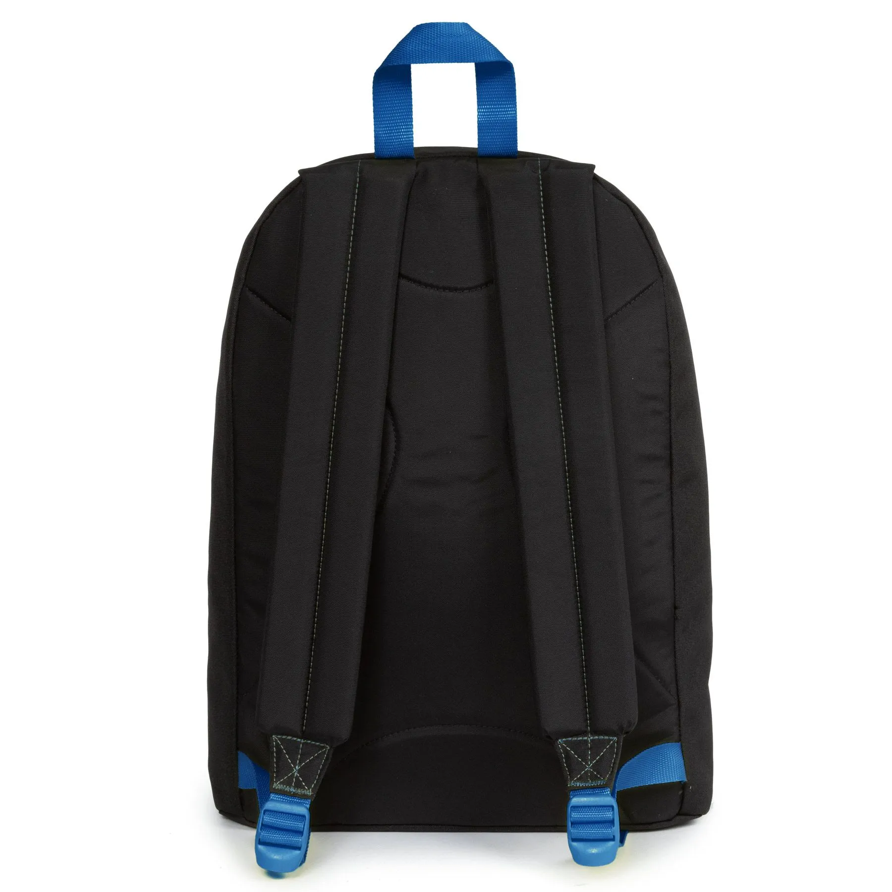 MOCHILA EASTPAK Out Of Office 27 litros con bolsillo ordenador EK767K34 Kontrast Mysty negra con detalles azules