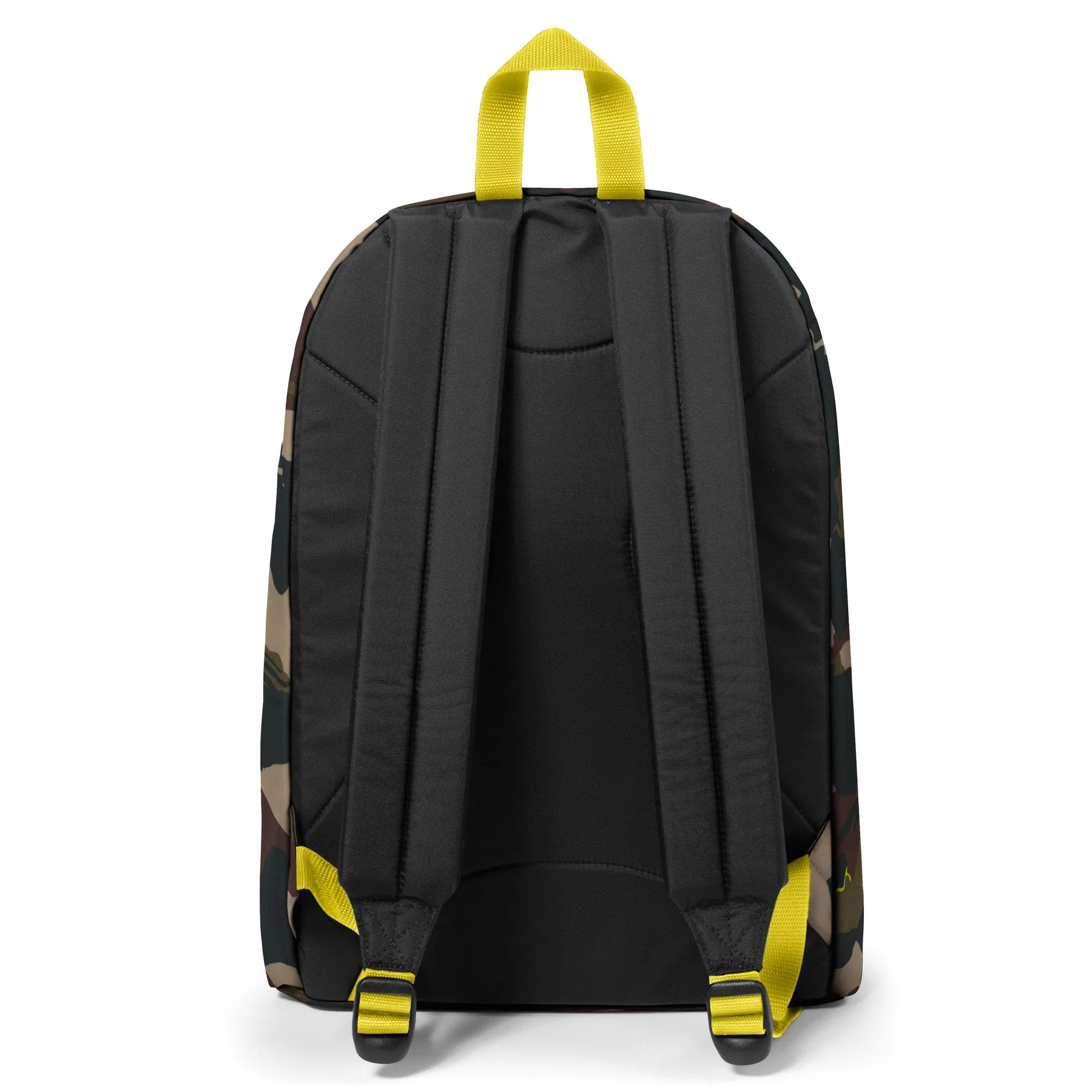 MOCHILA EASTPAK Out Of Office 27 litros con bolsillo ordenador EK767K85 Outline Yellow camuflaje amarilla