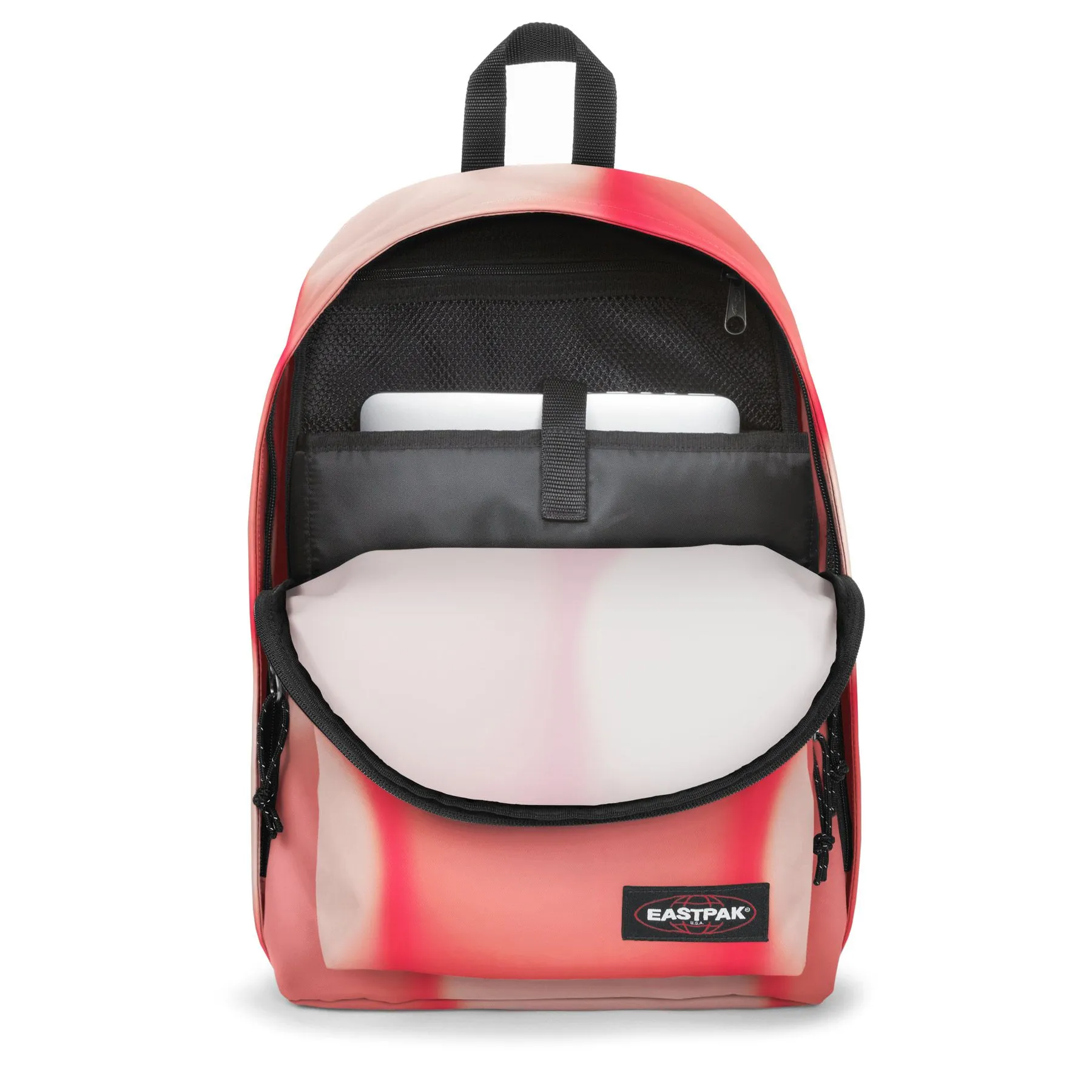 MOCHILA EASTPAK Out Of Office 27 litros con bolsillo ordenador EK767N81 Gradient Pink rosa Tie dye degradado